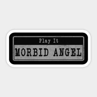 Morbid Angel // Vintage Fanart Sticker